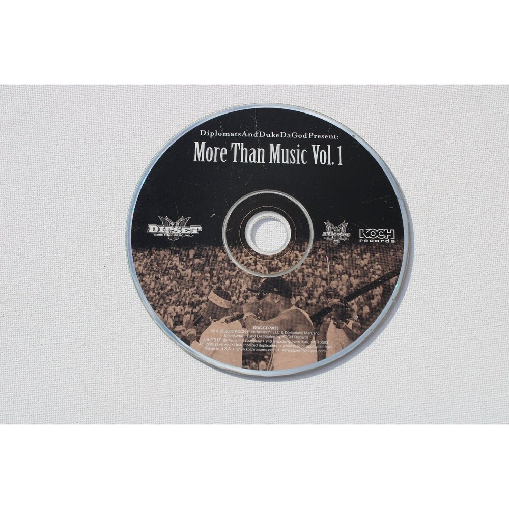 Diplomats & DukeDaGod – More Than Music Vol. 1 CD 2005 Hip Hop Koch